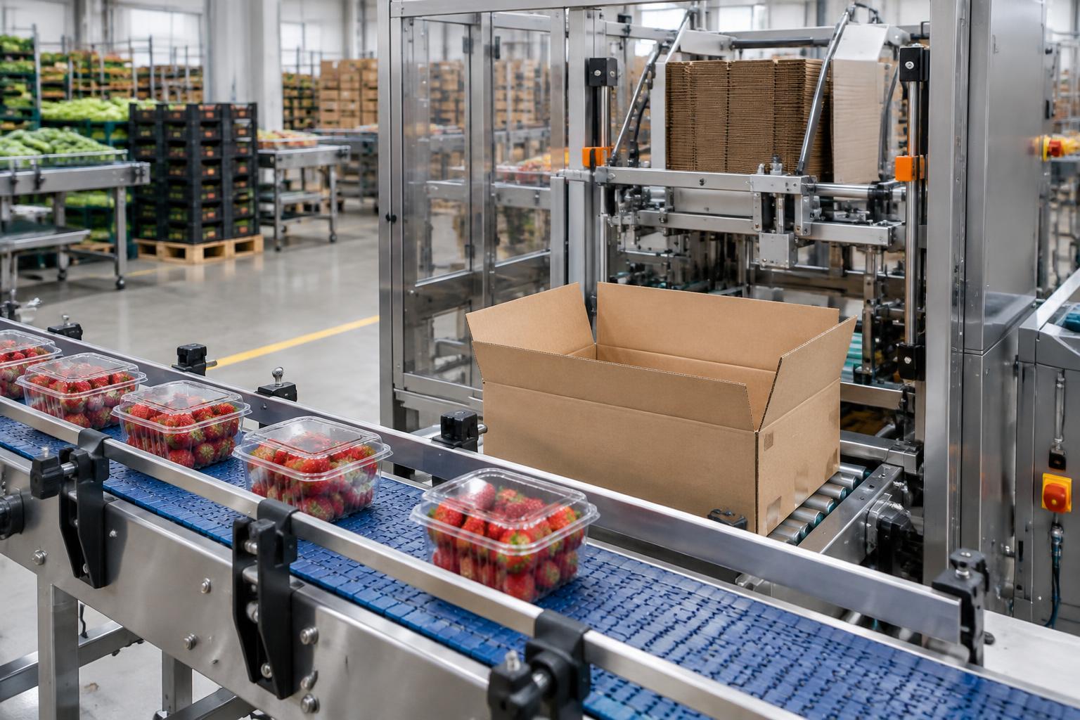 Case Packing Clamshells: Manual Stations vs Automatic Erectors