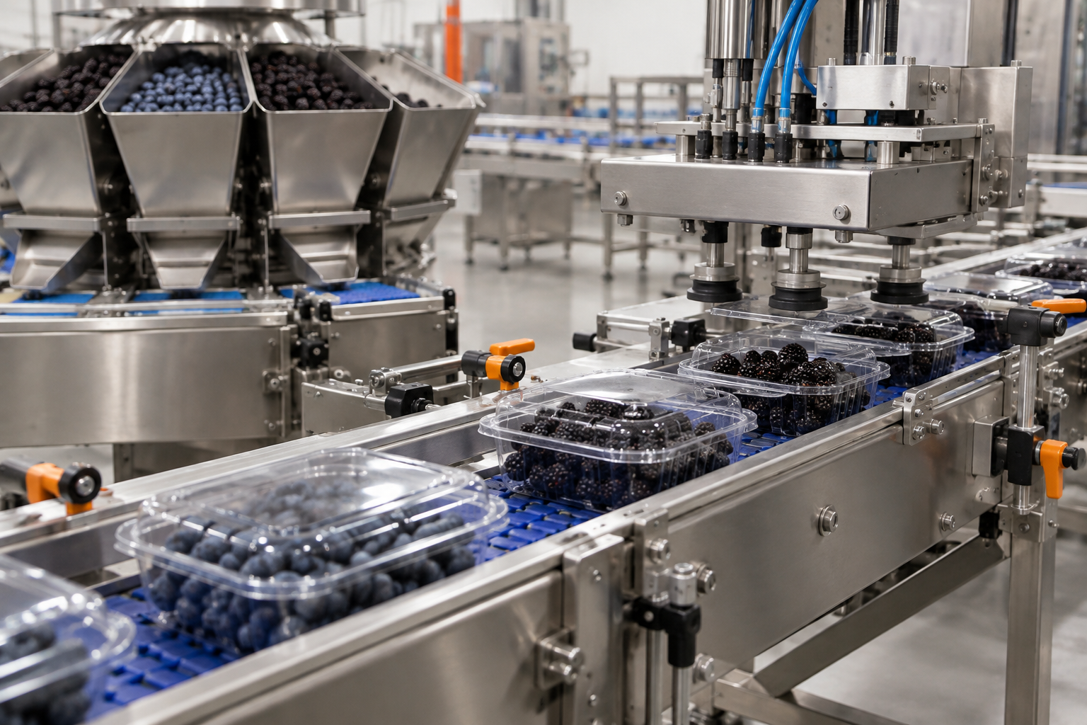 Berry Packaging Machines: Blueberry to Blackberry Lines