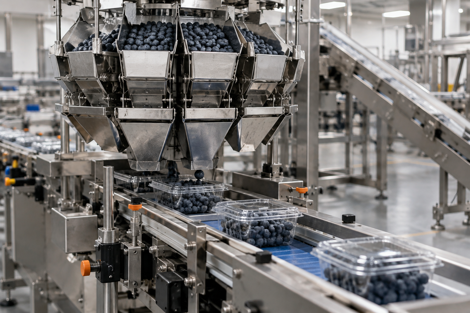 Clamshell Filling Machine: Weigh, Count and Volumetric Options